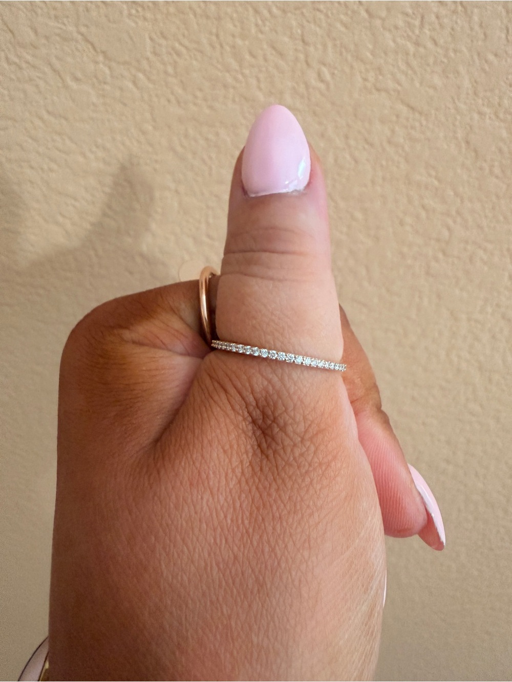 Pandora Diamond eternity ring- gold